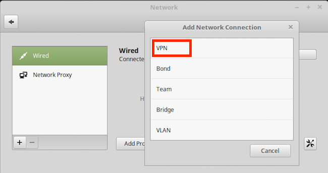 NetworkManager OpenVPN